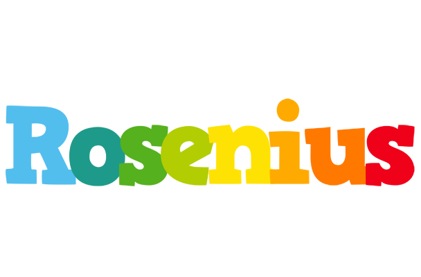 Rosenius rainbows logo
