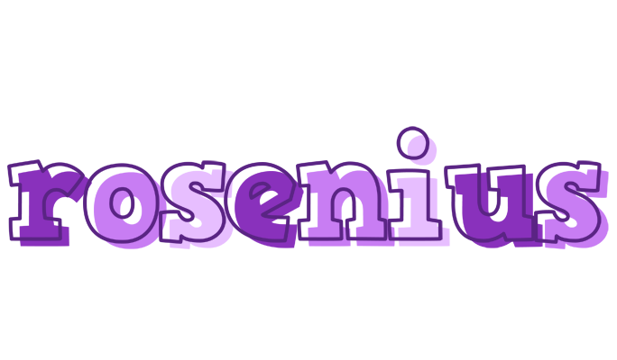 Rosenius sensual logo