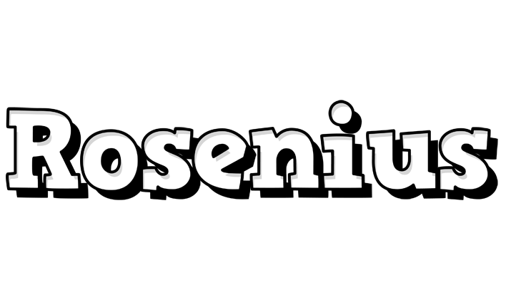 Rosenius snowing logo