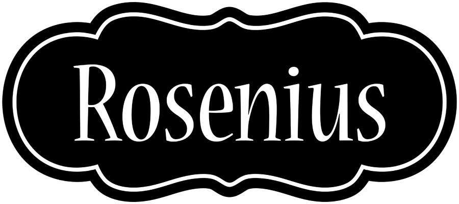 Rosenius welcome logo