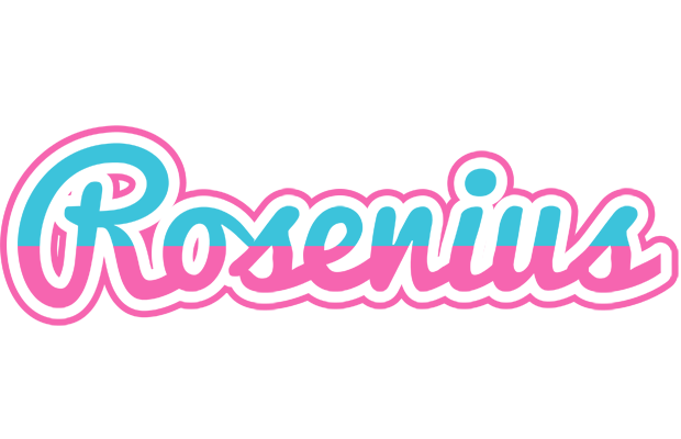 Rosenius woman logo