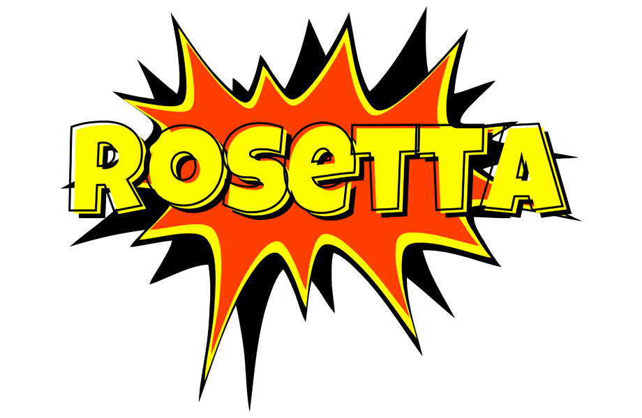 Rosetta bazinga logo