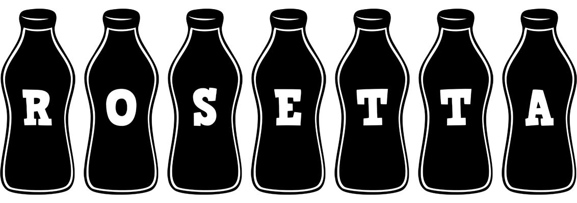 Rosetta bottle logo