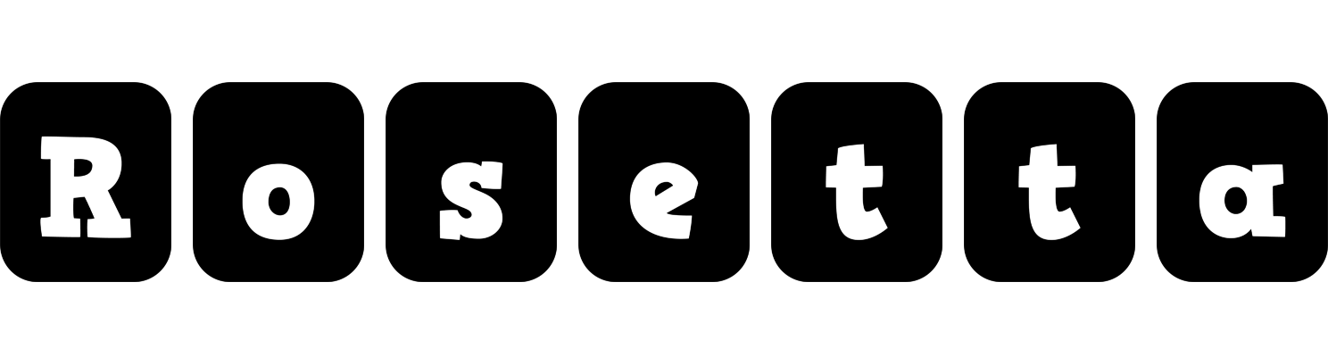 Rosetta box logo