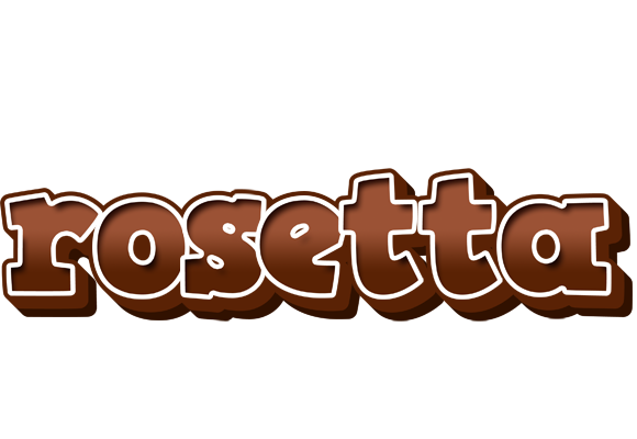 Rosetta brownie logo