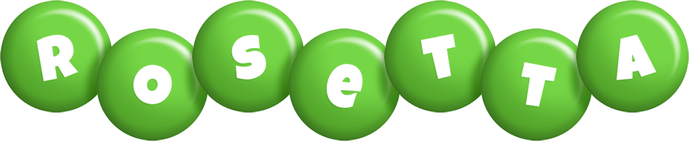 Rosetta candy-green logo