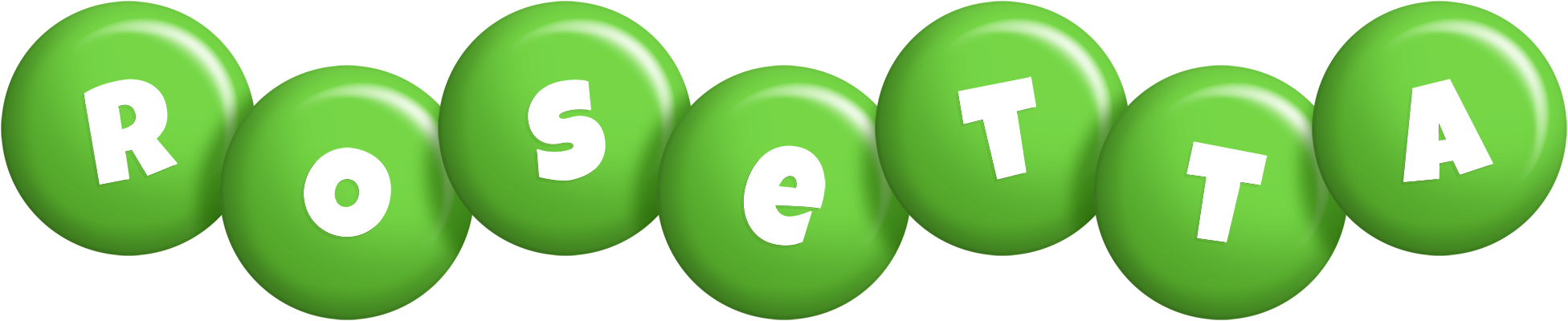 Rosetta candy-green logo