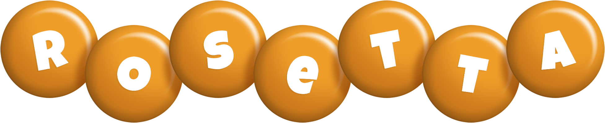 Rosetta candy-orange logo