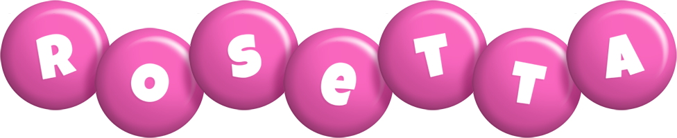 Rosetta candy-pink logo