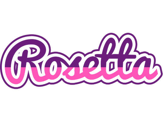 Rosetta cheerful logo