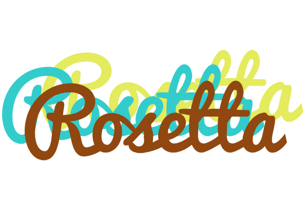 Rosetta cupcake logo