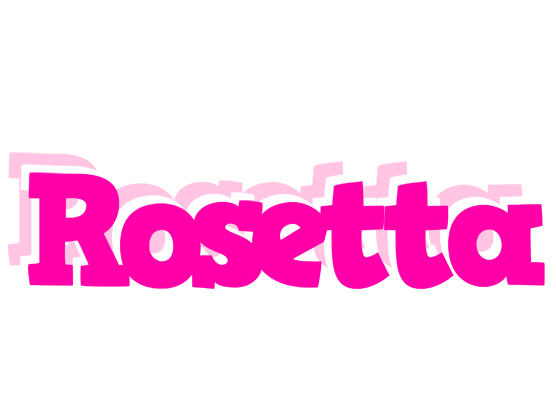 Rosetta dancing logo