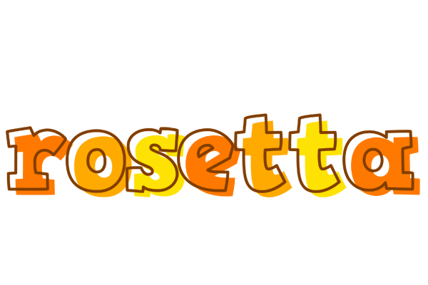 Rosetta desert logo