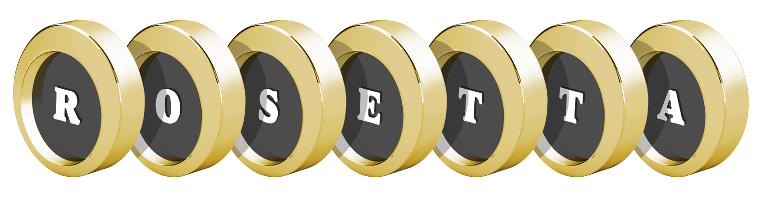 Rosetta gold logo