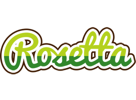 Rosetta golfing logo