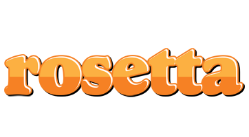 Rosetta orange logo