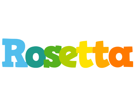 Rosetta rainbows logo