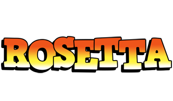 Rosetta sunset logo