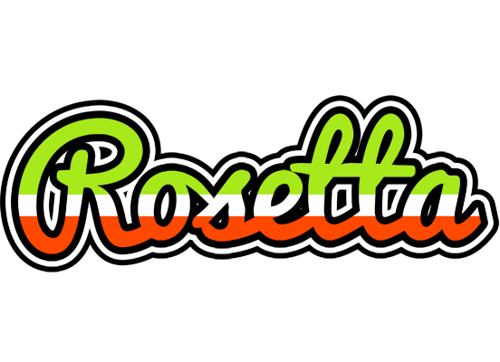 Rosetta superfun logo