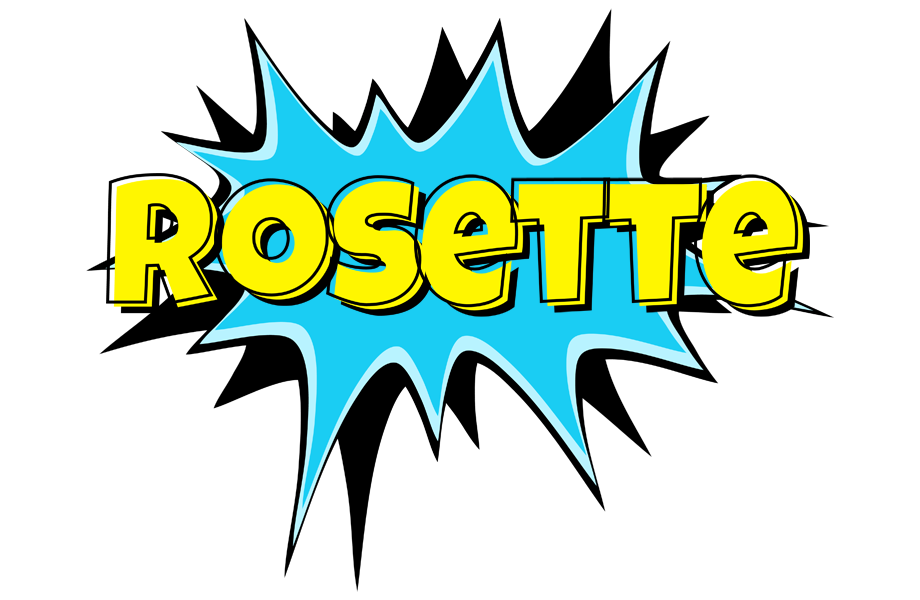Rosette amazing logo