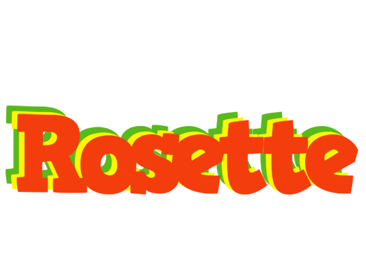 Rosette bbq logo