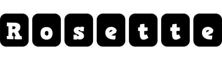 Rosette box logo