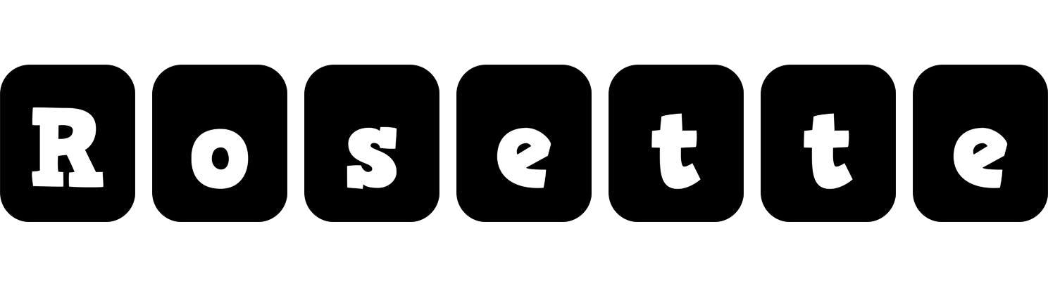 Rosette box logo