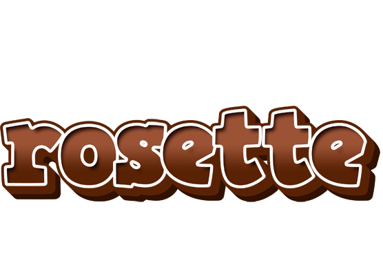 Rosette brownie logo
