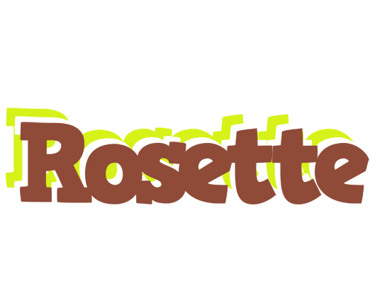 Rosette caffeebar logo