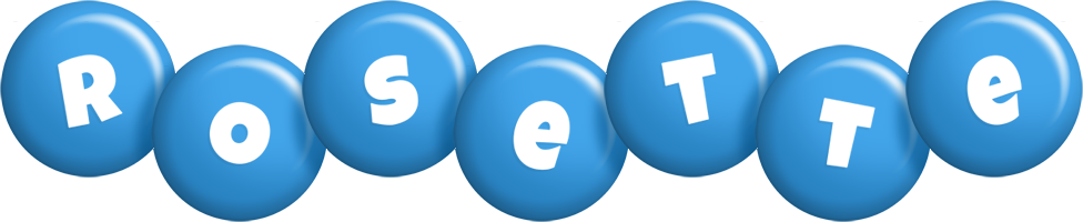 Rosette candy-blue logo