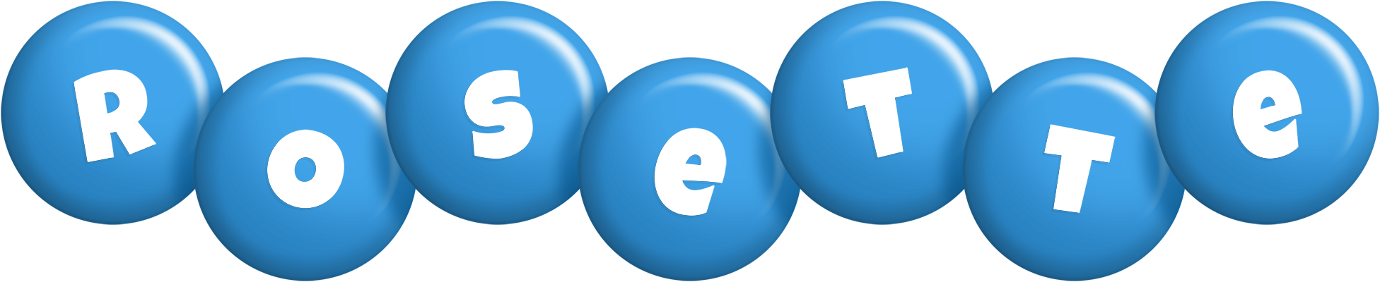 Rosette candy-blue logo