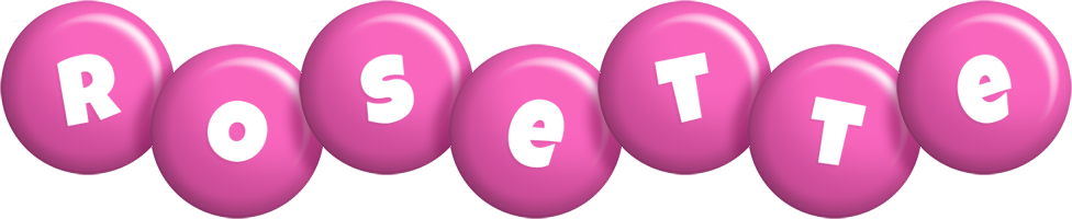 Rosette candy-pink logo