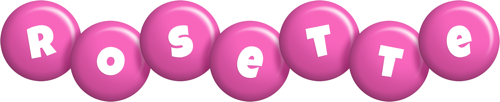 Rosette candy-pink logo