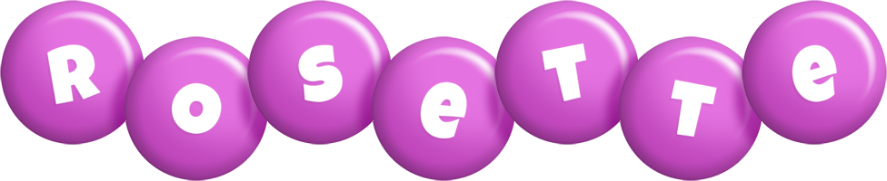Rosette candy-purple logo
