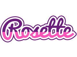 Rosette cheerful logo