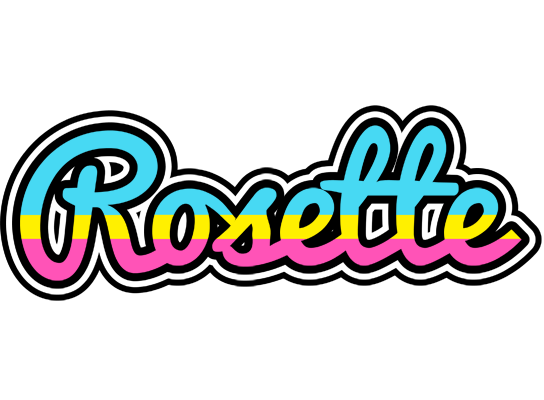Rosette circus logo