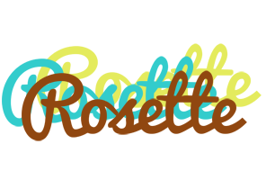 Rosette cupcake logo
