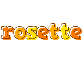 Rosette desert logo