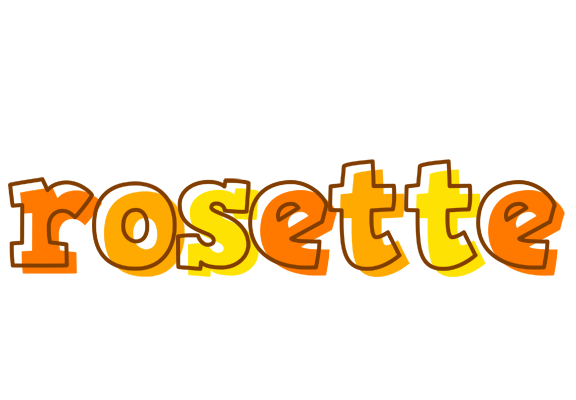 Rosette desert logo
