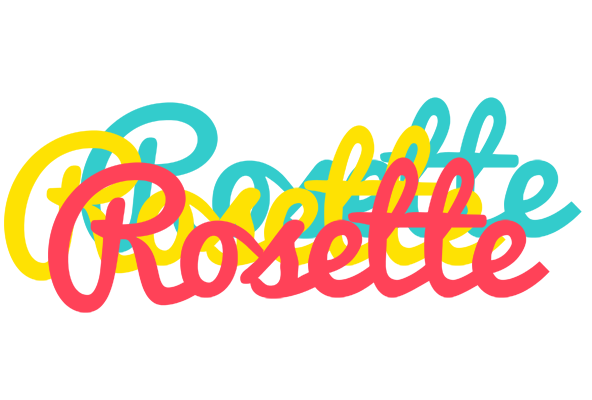 Rosette disco logo