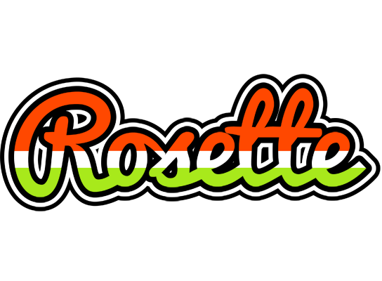 Rosette exotic logo