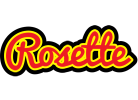 Rosette fireman logo