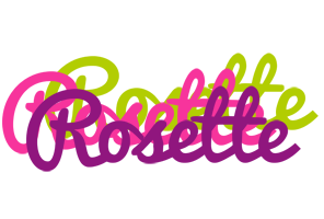Rosette flowers logo