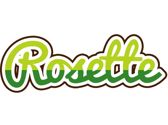 Rosette golfing logo