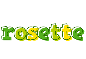 Rosette juice logo