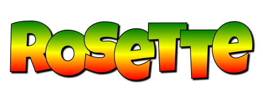 Rosette mango logo