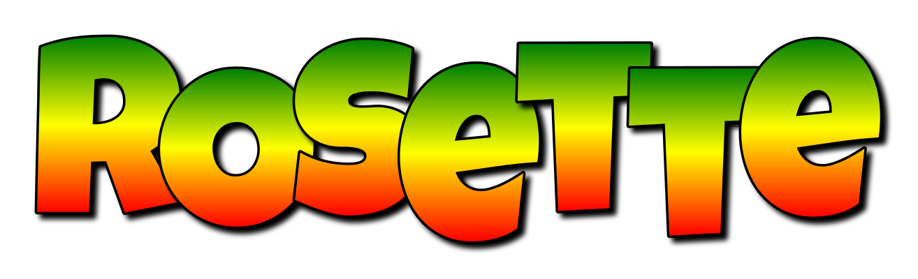 Rosette mango logo