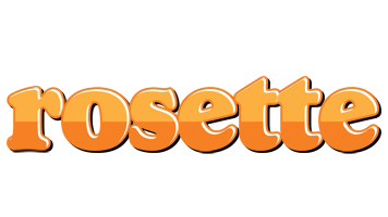 Rosette orange logo