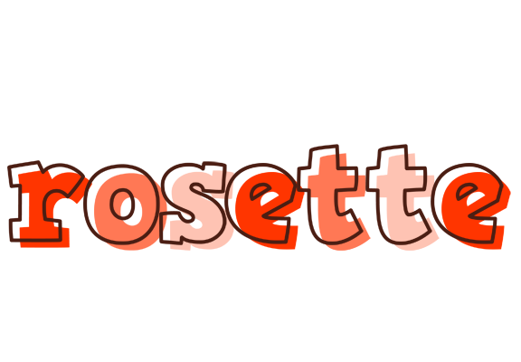 Rosette paint logo
