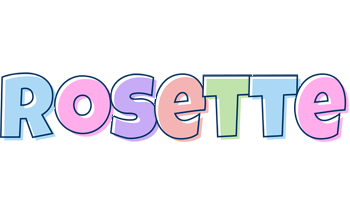 Rosette pastel logo